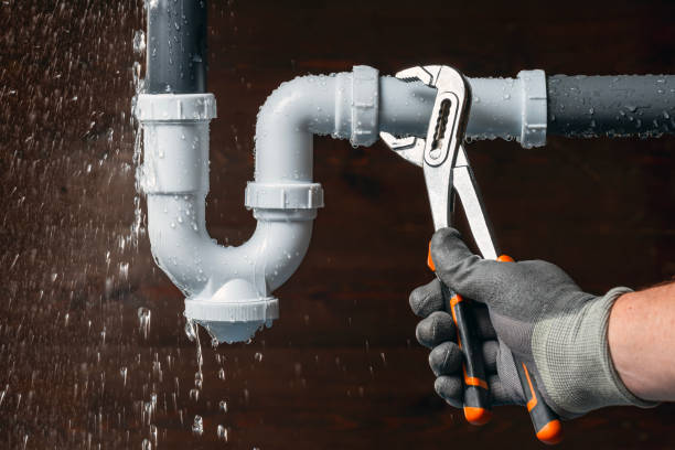 Professional Drain Cleaning technician working in Eagle, MI